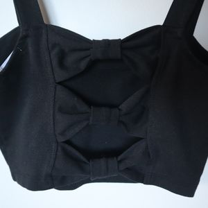 Open Back Croptop